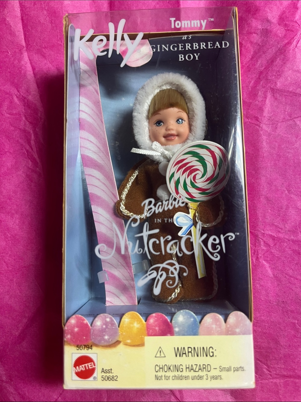 2001 Nutcracker Barbie “Tommy as the Gingerbread Boy” NRFB